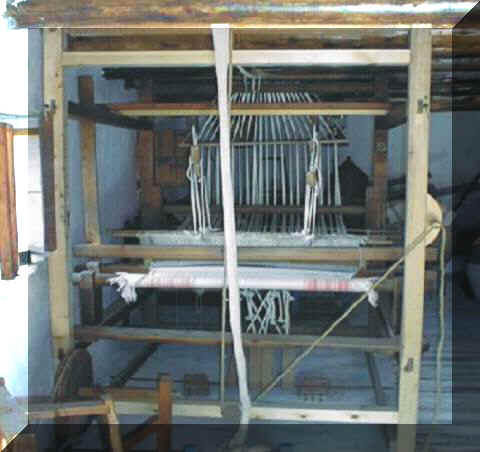 Traditional Weaving (cloth) Machine at Aidonia